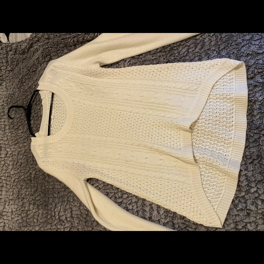 White sweater